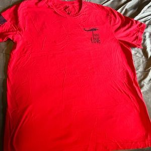 Nine Line R.E.D. Shirt, red, short sleeve, XXL